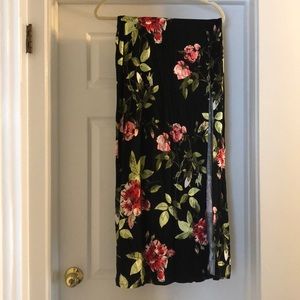 Floor length maxi skirt